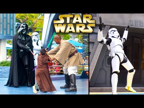 Top 10 Disney Fails & FUNNY Star Wars Jedi Training Academy Moments Part 2