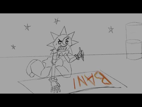 Daycare Attendant after Gregory got banned -FNAF Security Breach (rough animation)