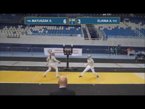 T16 ELKINA A. - MATUSZAK S. Black sea cup / women's individual (Yellow piste)
