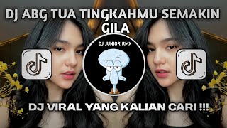 Download lagu DJ ABG TUA TINGKAH MU SEMAKIN GILA |YANG BISA DI DOWNLOAD|| DJ ABG TUA VIRAL TIKTOK TERBARU 2025 ! mp3