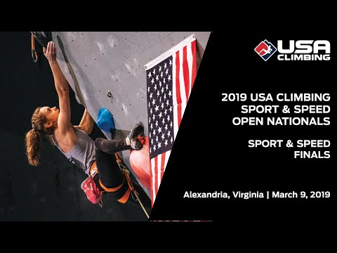2019 USA Climbing: Sport & Speed Open National Championships | Finals