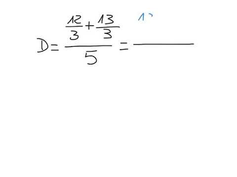 Fraction d’une fraction - avec calcul à l’intérieur.