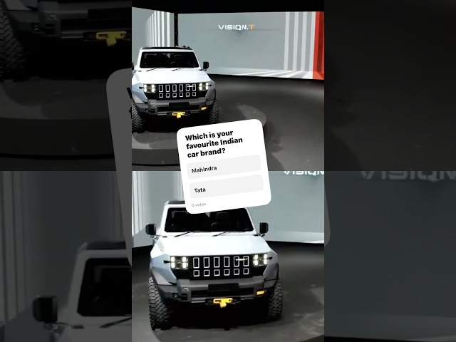 Mahindra Vision X | #mahindraelectric #mahindrasuv