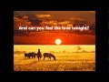 Can you feel the love tonight - Elton John/The Lion ...