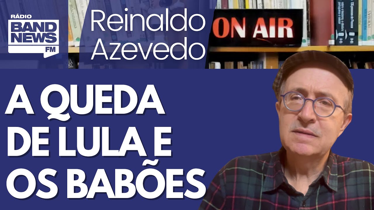 Reinaldo: A queda e a queda de Luiz Inácio Lula da Silva e a baba reacionária