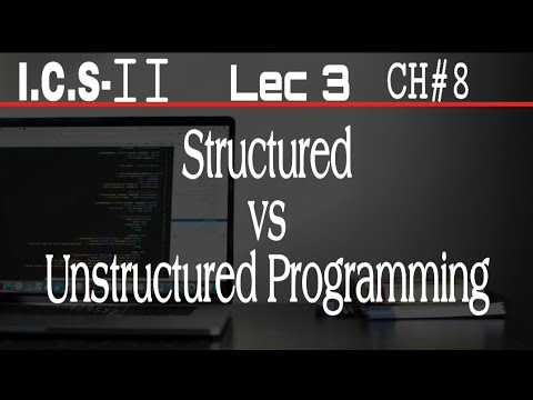Difference Between Structured Unstructured Programming Language
