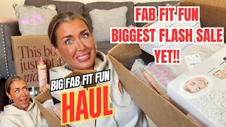 HUGE FAB FIT FUN FLASH SALE HAUL | THIS SEASON BIGGEST SALE | HOTMESS MOMMA MD