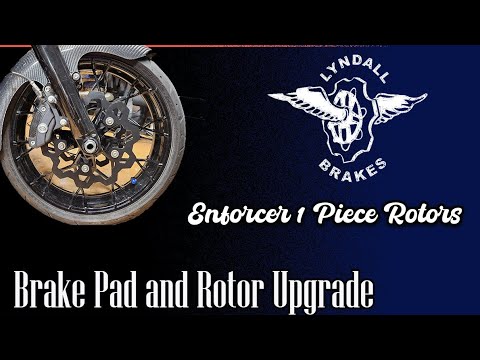 Lyndall Brakes Enforcer 1 Piece Rotors and Brake Pad Upgrade