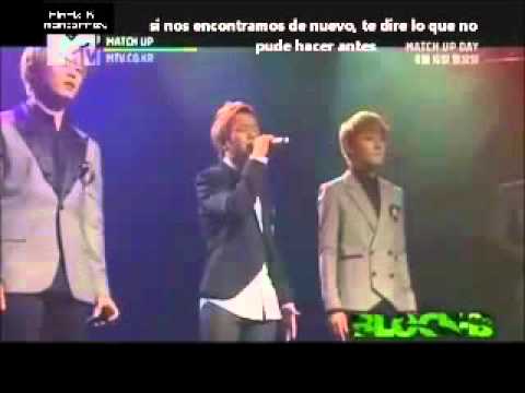 Block B MTV Match Up Ep.8 2/7 Mini Concert Subs, Español [Block B Monterrey]
