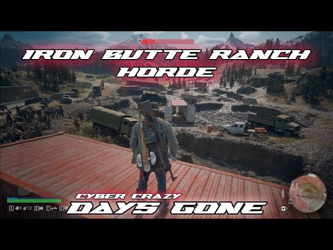 Easy Way To Defeat | Iron Butte Ranch Horde | Keep Them Safe | Days Gone