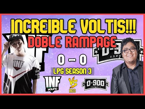 INFAMOUS YOUNG  VS 0-900 ESPORTS BO3[GAME 1] - LPG SEASON 3 DOTA 2 PRO