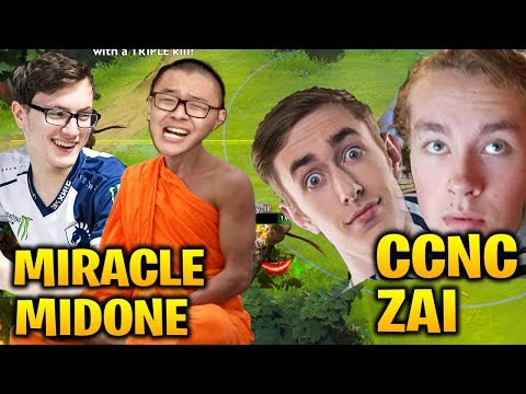 MIRACLE MIDONE vs CCNC ZAI - PUB IS HARDER THAN TI8