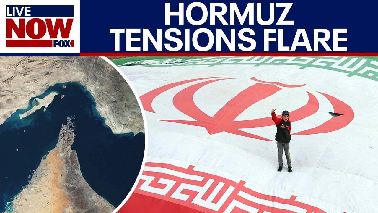 US strikes Iranian port targets as Strait of Hormuz tensions flare