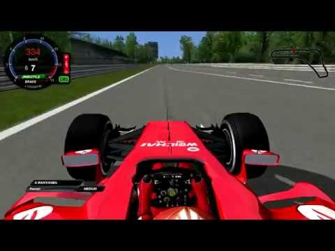 F1SL 2014 - Rd 13 - ITA - Monza Onboard Lap
