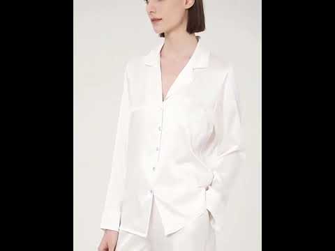 #daisysilk Silk Women Longwear Pajamas Set