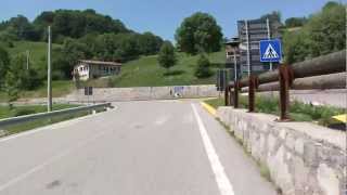 preview picture of video 'Vespa GTS-300 Super - Fahrt von Gargnano nach Idro, Italien'