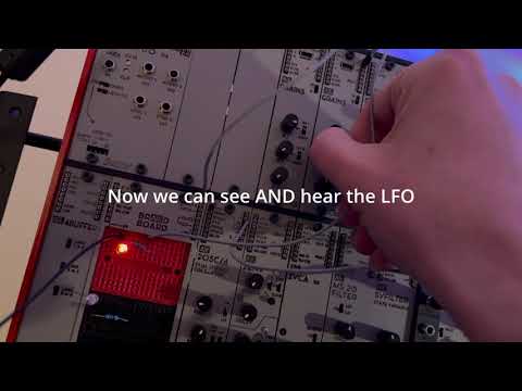 AEModular: Testing Keurslager Kurt's LFO (GRAINS)