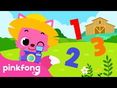 Learn How to Count with Farm Animals | Farm Animals Songs | Pinkfong Songs for Kids