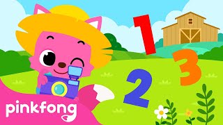 Learn How to Count with Farm Animals | Farm Animals Songs | Pinkfong Songs for Kids
