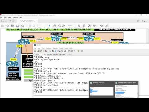 MPLS VPN Lab (CCNP/CCIE)