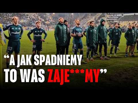 KIBICE LEGII WARSZAWA PO MECZU Z ARKĄ GDYNIA "MOTYWUJĄ" PIŁKARZY | CZY TAKI PRZEKAZ MA SENS?