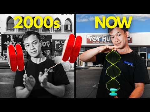 Attempting OLD vs NEW Yoyo Tricks