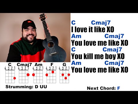 XO - Beyonce (Ukulele Play Along with Chords and Lyrics)
