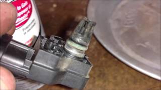 Chevy Cruze diesel MAP sensor removal, clean and install