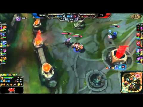 CREW Madness Vayne VS TT KillerEs Jinx Özet 2015 Yaz Mevsimi Şampiyonluk Ligi H2G2