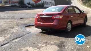 INSEGURO E INTRANSITABLE DISTRIBUIDOR VIAL DE LAS TRANCAS