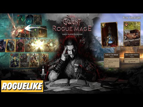 Gwent: Rogue Mage | The Witcher 3 Meets Tense Rogue-like PvE Card-Battling - YouTube