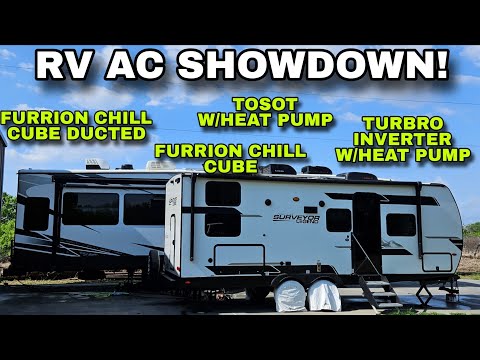 Quietest RV AC Showdown! Coleman vs Tosot vs Turbro vs Furrion Chill Cube!