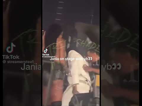 Jania On Stage With YB #masatour #nbayoungboy #like #subscribe #viral #shorts #jania