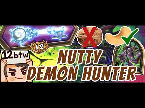 12 wins with a Nutty Demon Hunter Deck! - Hearthstone Arena