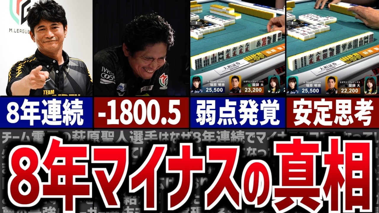 【通算-1800pt】ハギーはなぜ8年も勝てないのか？弱点を分析