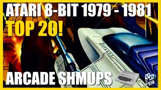 Atari 8bit Archeology: Top 20 Arcade Shooters 1979 - 1981 SHMUPS