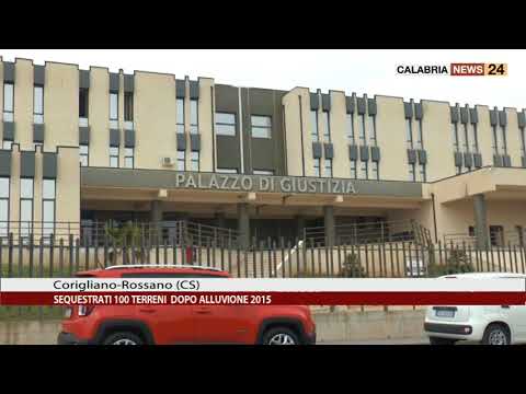 A CORIGLIANO ROSSANO SEQUESTRATI 100 TERRENI PER INDAGINI SU ALLUVIONE 2015