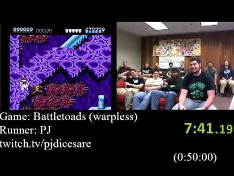 Battletoads Speed Run (34:54), Part 1 (AGDQ 2012)