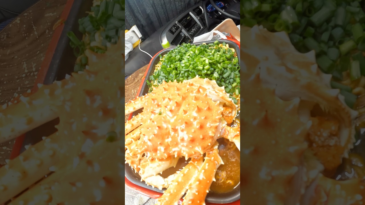 King crab 👑　#food