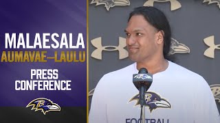 Sala Aumavae-Laulu Talks His Versatility | Baltimore Ravens