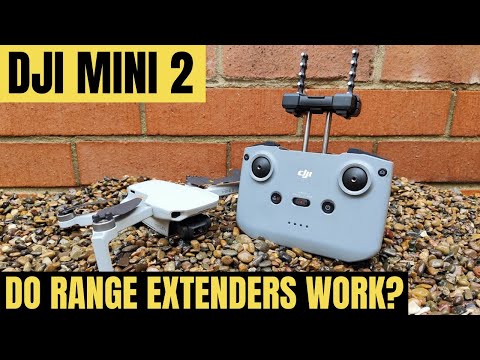 DJI MINI 2 YAGI RANGE EXTENDER V OCUSYNC 2.0 TEST