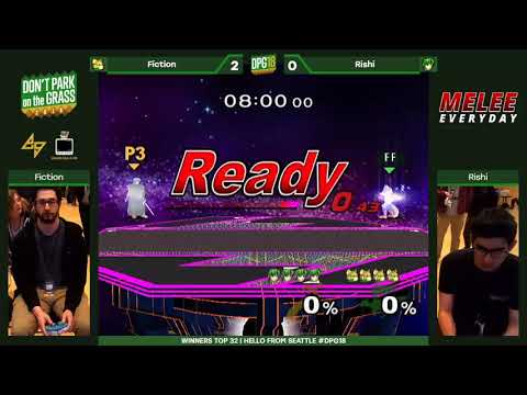DPotG 2018 - Top 32 Winners R1 - (Fox) Fiction vs Rishi (Marth)