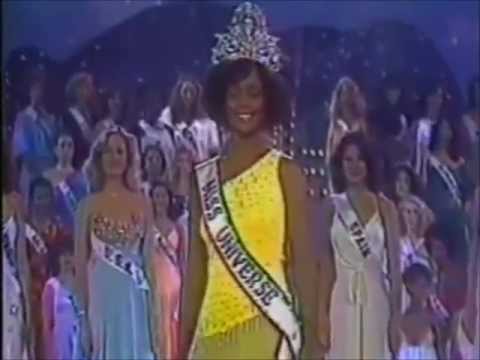 Janelle Commissiong ( Trinidad & Tobago ), Miss Universe 1977 - Farewell Walk