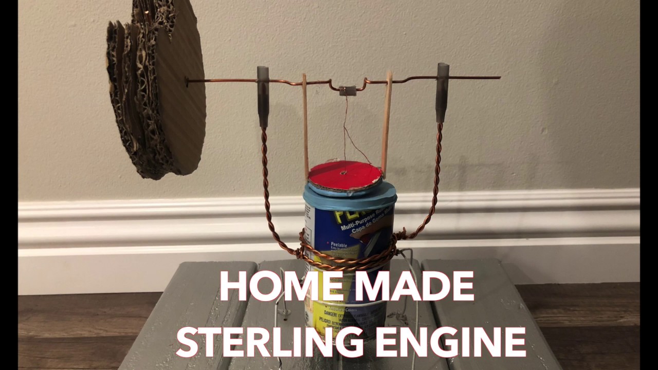 Stirling Engine DIY How To