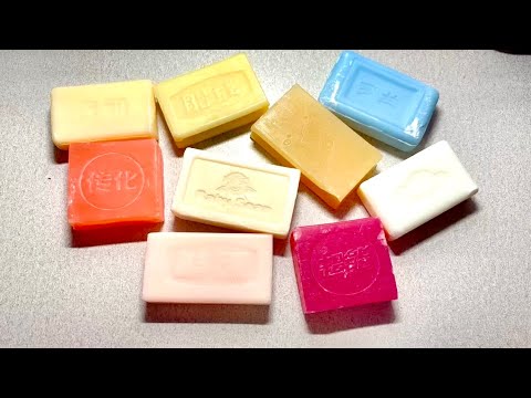 Fine Soap cutting ASMR❤️💛🧡💙🩵 09-TheUltimate BarSoapHaul| Experience | No TalkingBliss#youtubeshorts