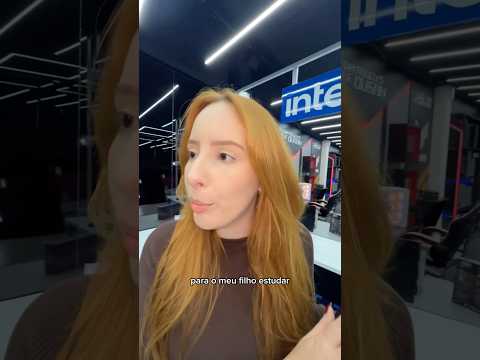 Her son wants a gaming PC to study🤔