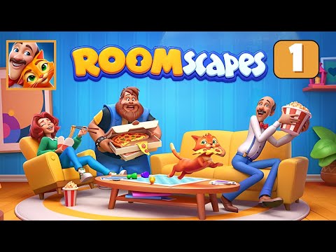 Roomscapes Game / Room:1 Living Room Walkthrough Gameplay