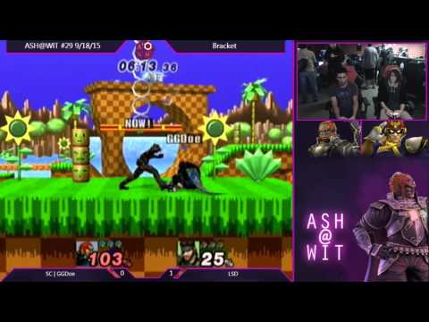 SC | GGDoe (Ganon) vs LSD (Falcon) - ASH@WIT #29 PM Bracket