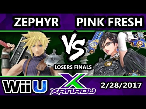 S@X 191 - Zephyr (Cloud) Vs. VGBC | Pink Fresh (Bayonetta) - SSB4 Losers Finals - Smash for Wii U