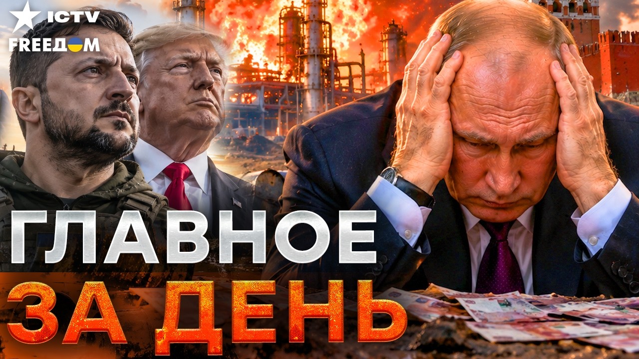 🔥В КРЕМЛЕ ПАНИКА И АД! Трамп добил РФ санкциями, НПЗ пылают, резервы на нуле! 